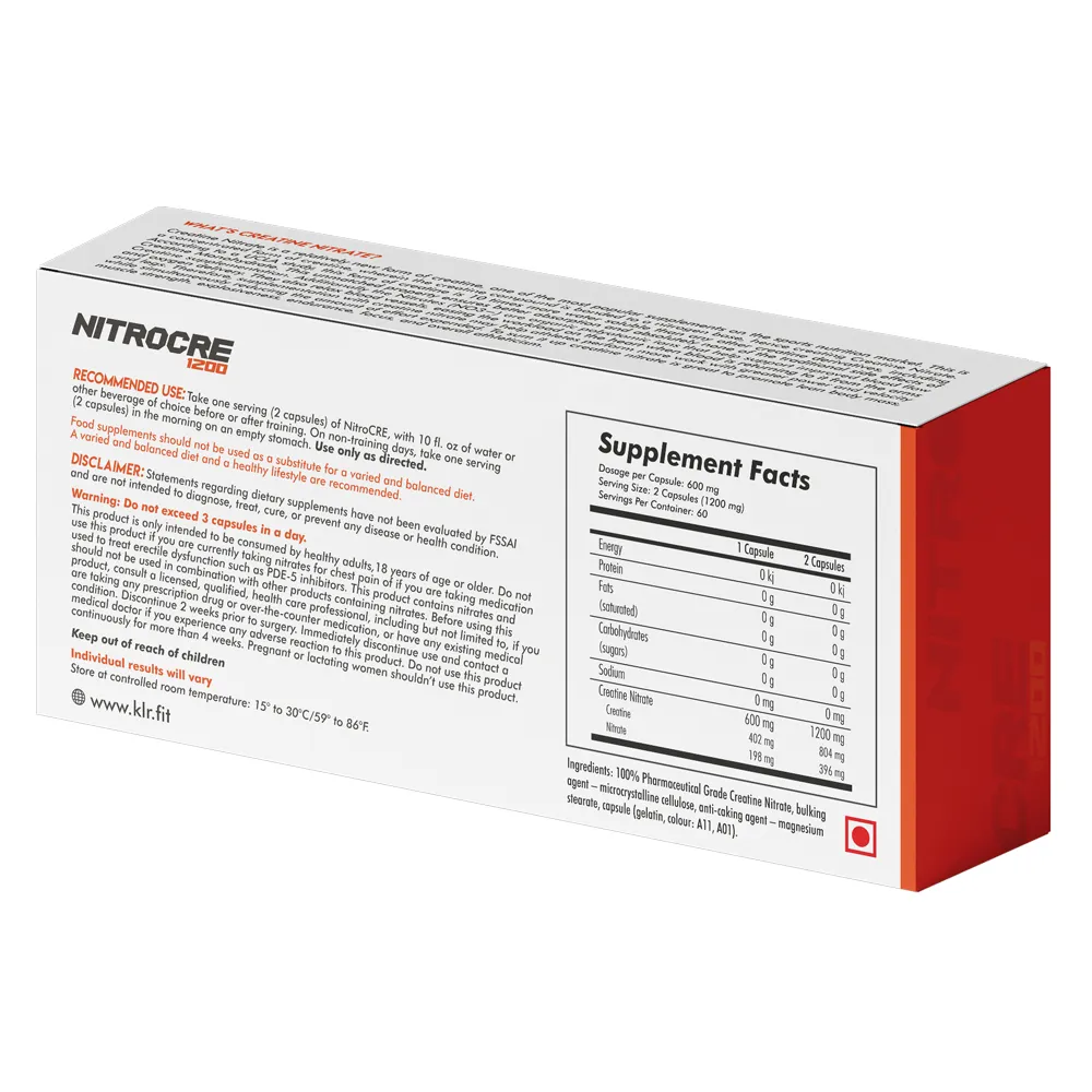 Klr.Fit NitroCre 1200 Klr.Fit NitroCre 1200