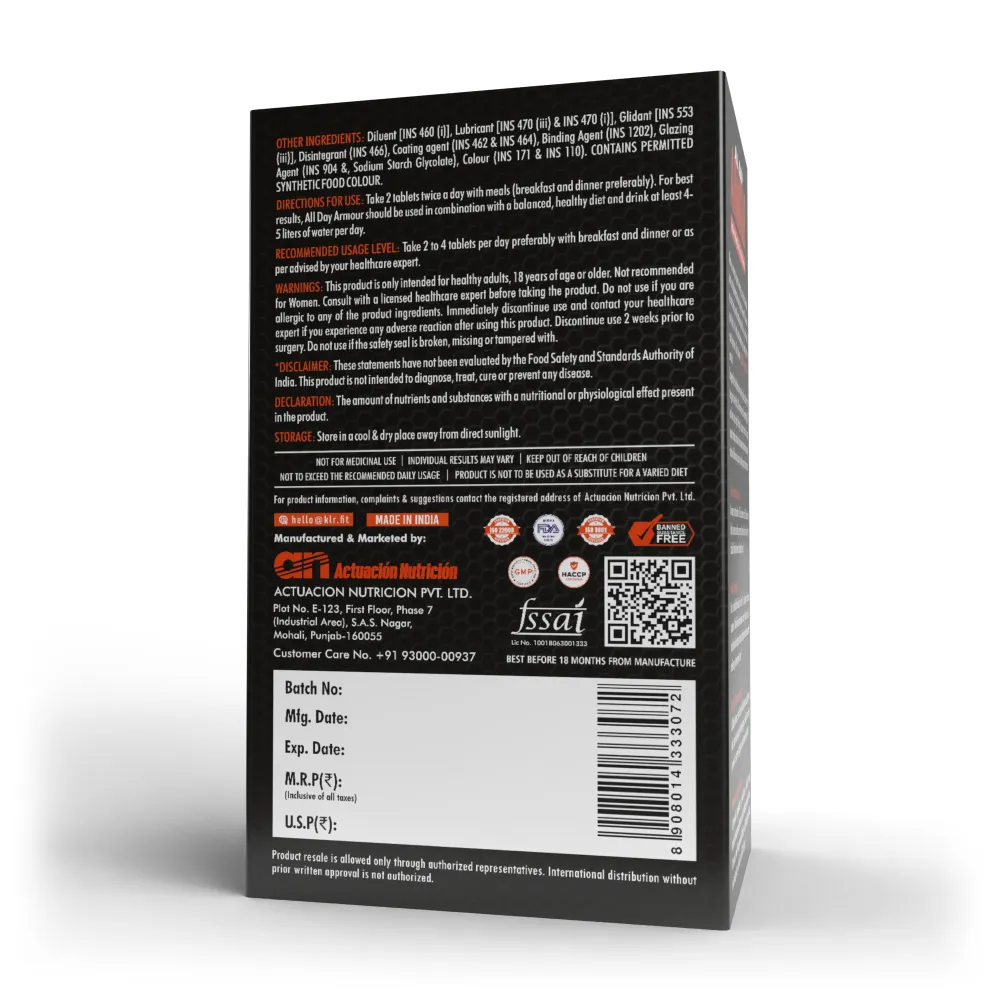 Klr.Fit All Day Armour Klr.Fit All Day Armour