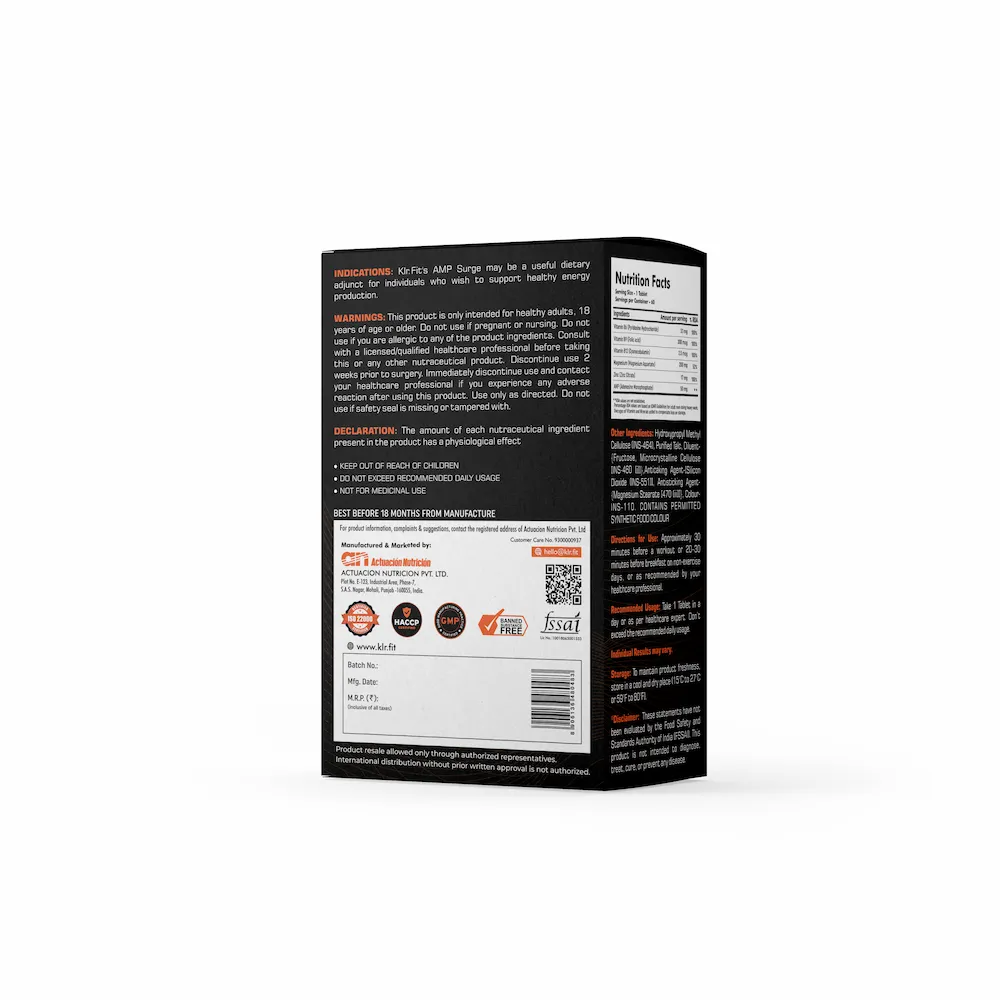 Klr.Fit AMP Surge Klr.Fit AMP Surge