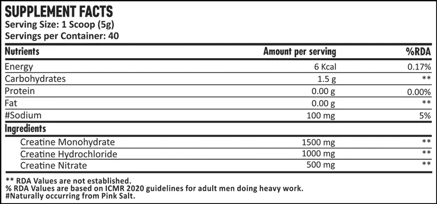 Klr.Fit Tri-Creatine