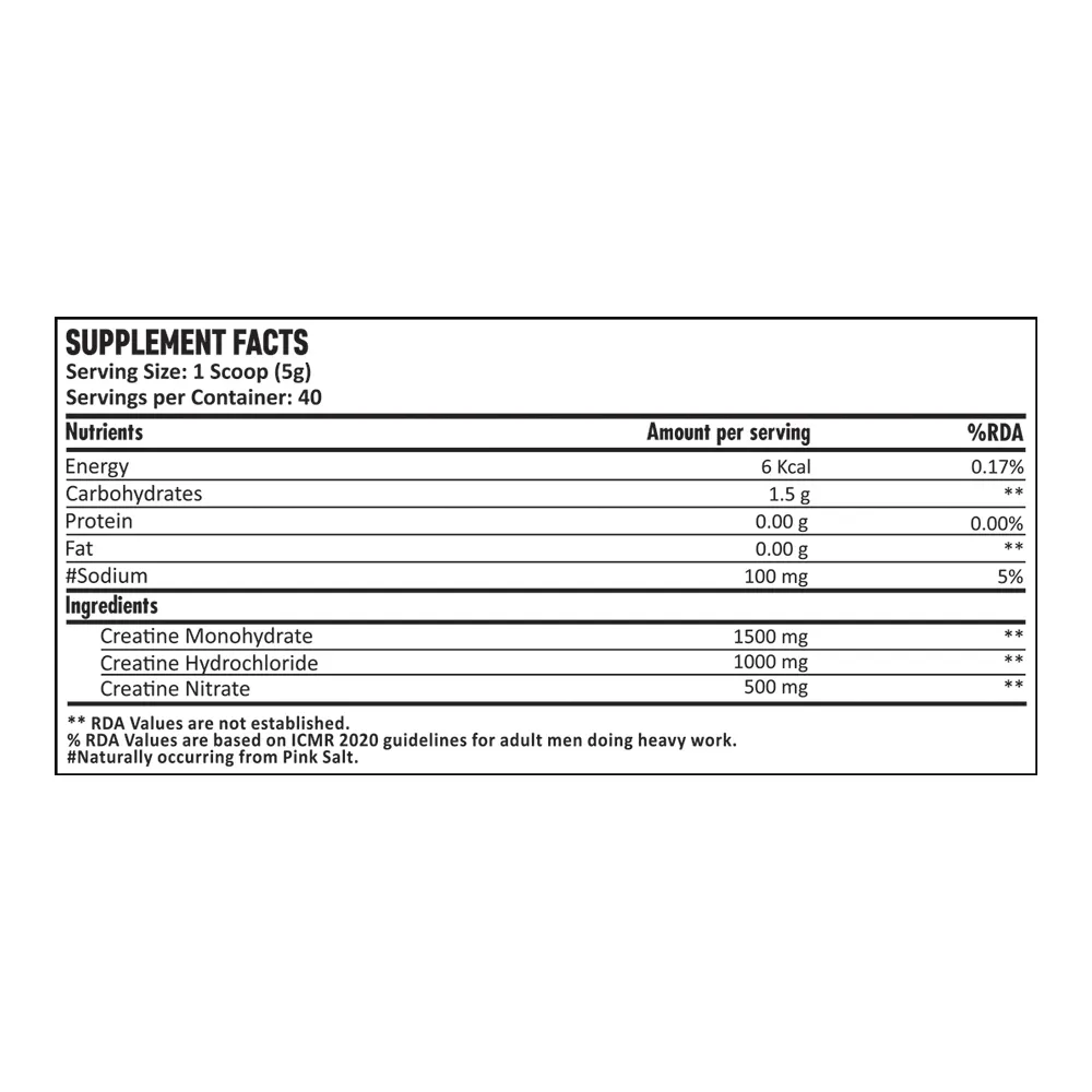 Klr.Fit Tri-Creatine